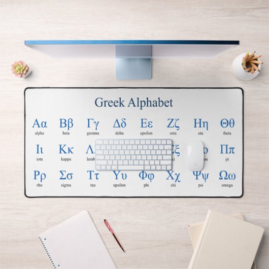 Grieks Alfabet Bureaumat (Kantoor 1)