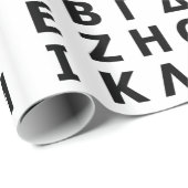 Grieks alfabet cadeaupapier (Rol Hoek)