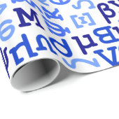 Grieks alfabet cadeaupapier (Rol Hoek)