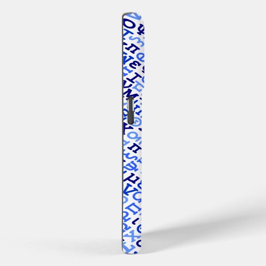Grieks alfabet Case-Mate iPhone case (Achterkant / Rechts)