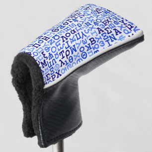 Grieks alfabet golfheadcover