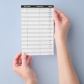 Grieks alfabet | Griekse taal flyers (Hand)