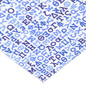 Grieks alfabet korte tafelloper (Hoek)