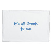 Grieks alfabet kussensloop (Achterkant)