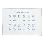 Grieks alfabet kussensloop (Voorkant)