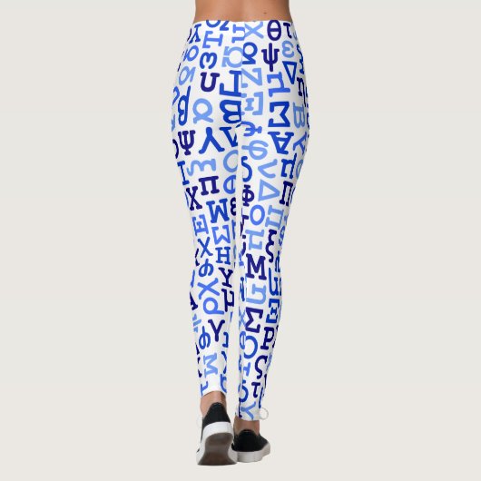 Grieks alfabet leggings (Achterkant)