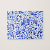 Grieks alfabet legpuzzel (Horizontaal)