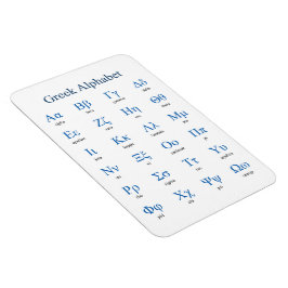 Grieks alfabet magneet