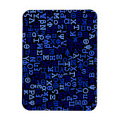 Grieks alfabet magneet (Verticaal)