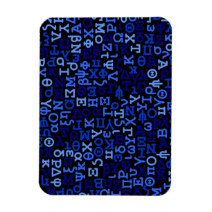 Grieks alfabet magneet