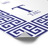 Grieks alfabet poster (Hoek)