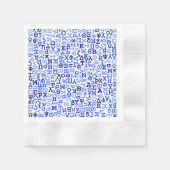 Grieks alfabet servetten (Voorkant)