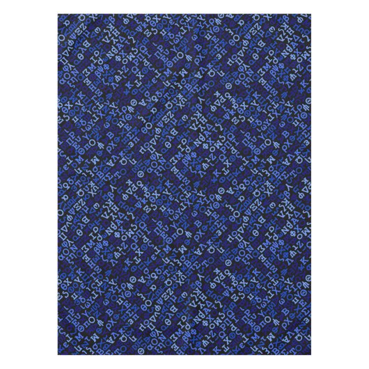 Grieks alfabet tafelkleed (Voorkant)