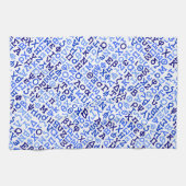 Grieks alfabet theedoek (Horizontaal)