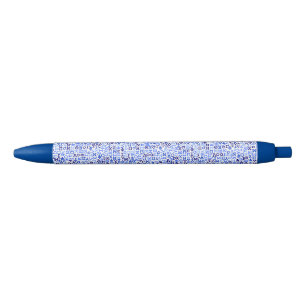 Grieks alfabet zwarte inkt pen