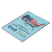 Grieks-Amerikaans Notitieblok Notitieboek (Linkerzijde)