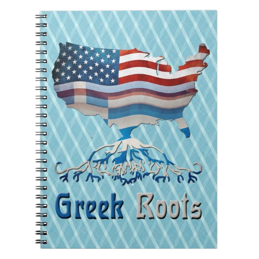Grieks-Amerikaans Notitieblok Notitieboek (Voorkant)