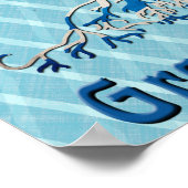 Grieks-Amerikaans Poster (Hoek)