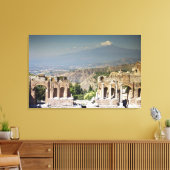 Grieks amfitheater 2 canvas afdruk (Insitu (Woonkamer))