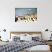 Grieks amfitheater 2 canvas afdruk (Insitu (Slaapkamer))