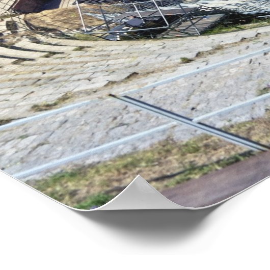 Grieks amfitheater 2 poster (Hoek)