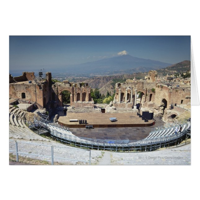 Grieks amfitheater 3 (Voorkant Horizontaal)