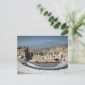 Grieks amfitheater 3 briefkaart (Staand voorkant)