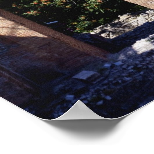 Grieks amfitheater 3 poster (Hoek)