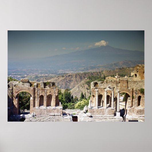 Grieks amfitheater 3 poster (Voorkant)