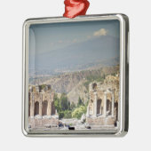 Grieks amfitheater metalen ornament (Links)