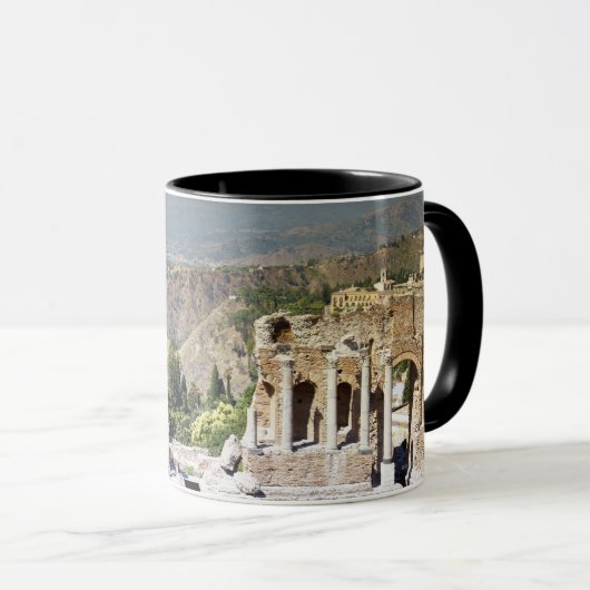 Grieks amfitheater mok (Voorkant rechts)