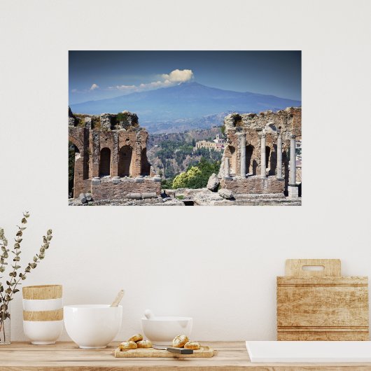 Grieks amfitheater poster (Keuken)