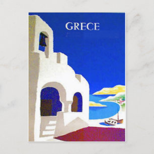 grieks ansichtkaart uit het verleden briefkaart