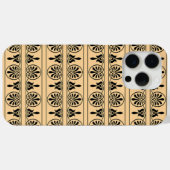 Grieks Arabesk mediterraan patroon bruin Case-Mate iPhone Case (Achterkant (horizontaal))