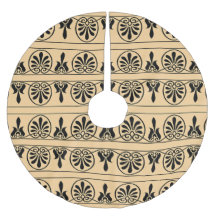 Grieks Arabesk mediterraan patroon bruin