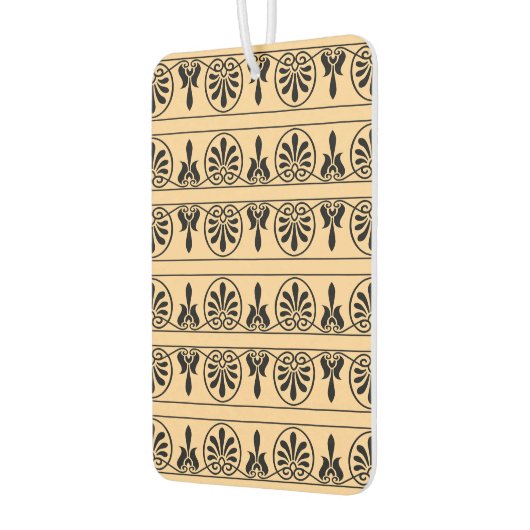 Grieks Arabesk mediterraan patroon bruin Luchtverfrisser (Links)