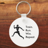 Grieks Athlete met winnende formule Sleutelhanger (Voorkant)