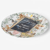 Grieks Baby shower  Papieren Bordje (Gekanteld)