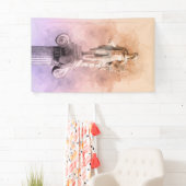 Grieks beeld van Apollo Spandoek (Insitu)