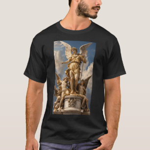 Grieks beeld van god t-shirt