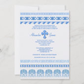 Grieks blauw en wit kaart (Voorkant)