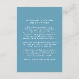 Grieks blauw tegel lijst eenvoudige bestemming bru informatiekaartje