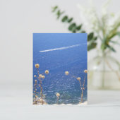 Grieks blauw Zee Briefkaart (Staand voorkant)