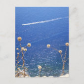 Grieks blauw Zee Briefkaart (Voorkant)