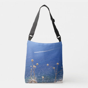 Grieks blauw Zee Crossbody Tas