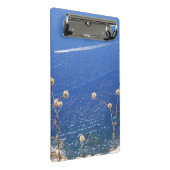 Grieks blauw Zee Mini Klembord (Schuin)