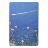Grieks blauw Zee Mini Klembord (Achterkant)
