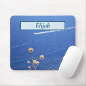 Grieks blauw Zee Muismat (Met muis)