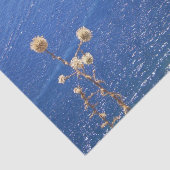 Grieks blauw Zee Tissuepapier (Detail)