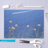 Grieks blauw Zee Tissuepapier (Craft)